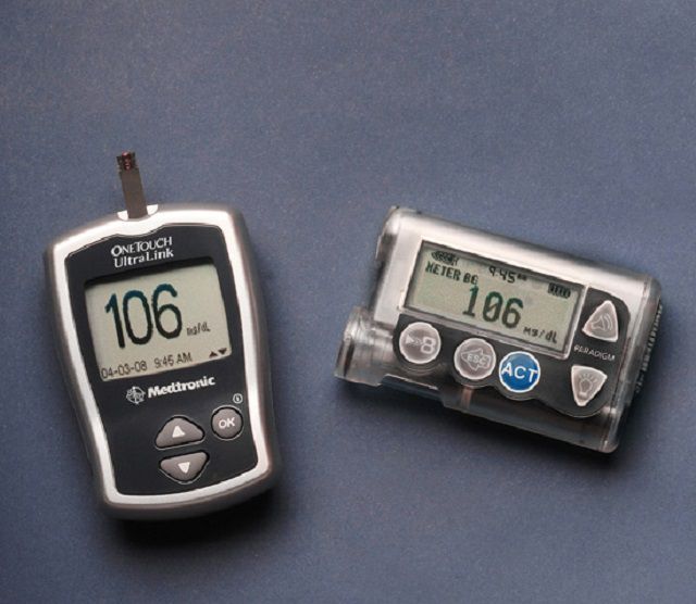 communiceren insulinepompen, draadloos naar, kunnen worden, Touch Ultra, type 2-diabetes