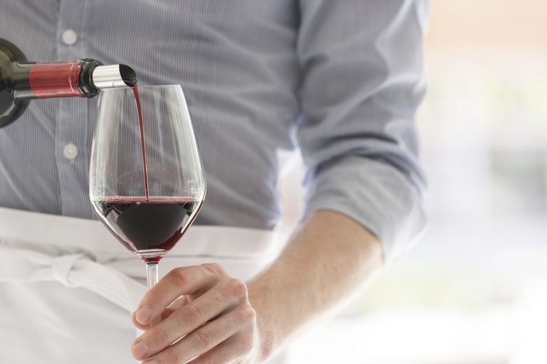 rode wijn, lang leven, alcohol drinkt, Franse paradox, glas wijn, ouder worden