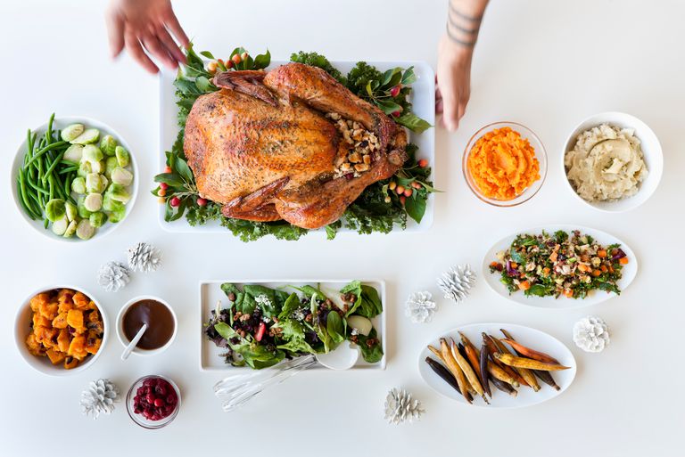 glutenvrije gerechten, Veel mensen, blijven Thanksgiving, eigen eten, eten kunt
