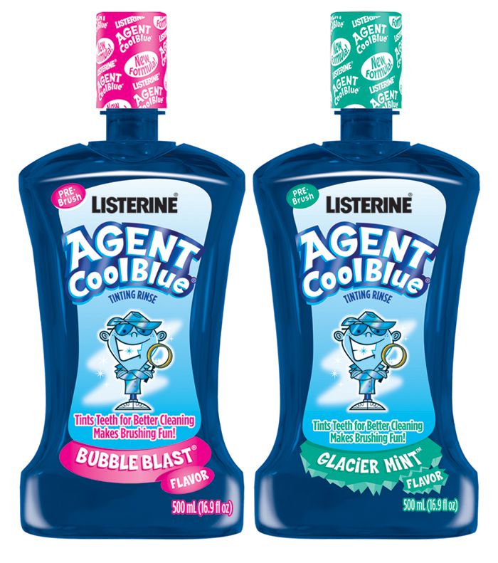 Cool Blue, Agent Cool, Agent Cool Blue, Listerine Agent, Listerine Agent Cool, tanden zien