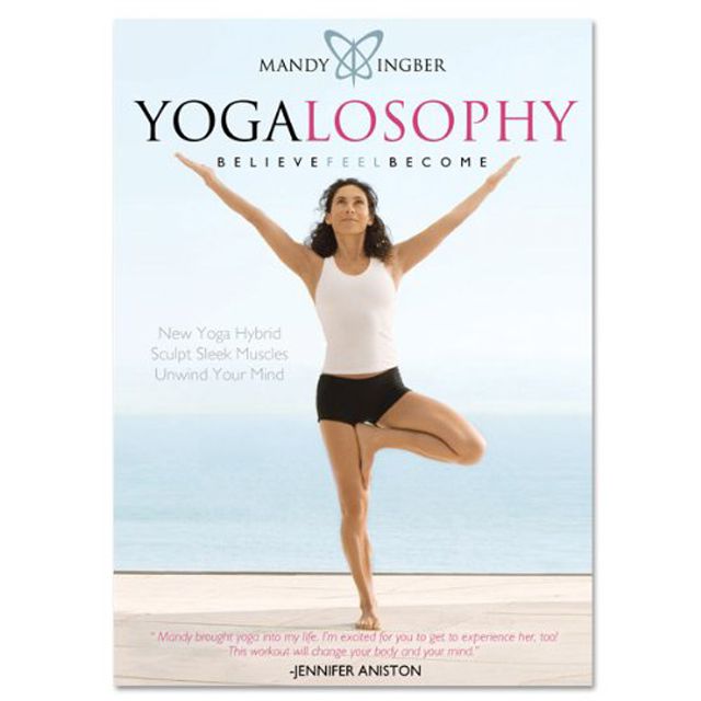 Ingber Yogalosophy, Jennifer Aniston, Mandy Ingber, niet door, Yogalosophy Workout