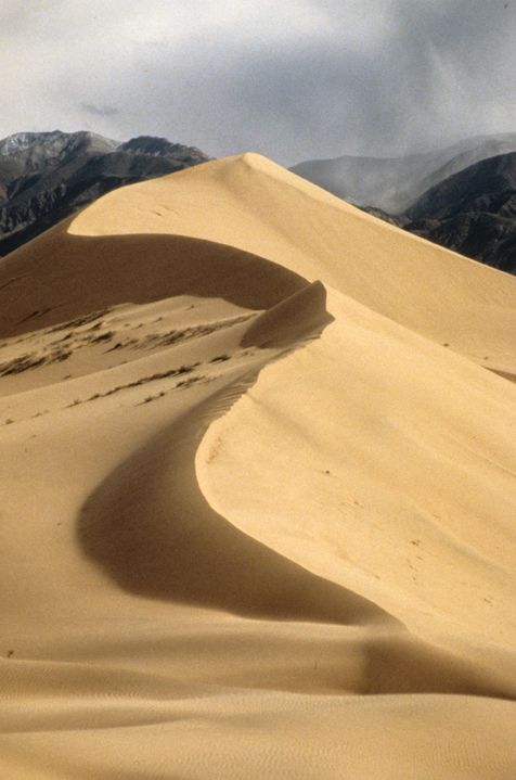 National Park, Great Sand, Great Sand Dunes, naar bodem, Sand Dunes, toegestaan ​​in