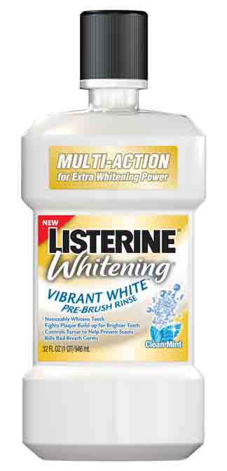 mijn tanden, Listerine Whitening, Pre-Brush Rinse, tanden witter, tanden witter maken