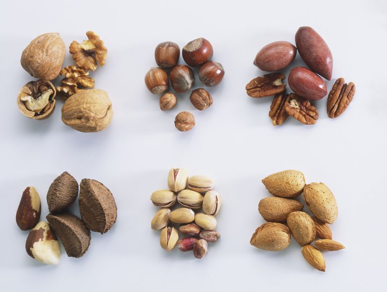 eten noten, keer week, cardiovasculair risico, consumptie noten