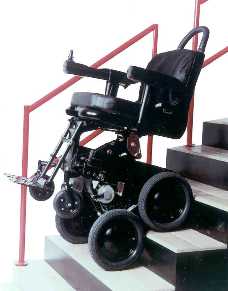 niet meer, Stair-climbing rolstoel, trappen beklimmen, zijn gewicht, beschikbaar zijn