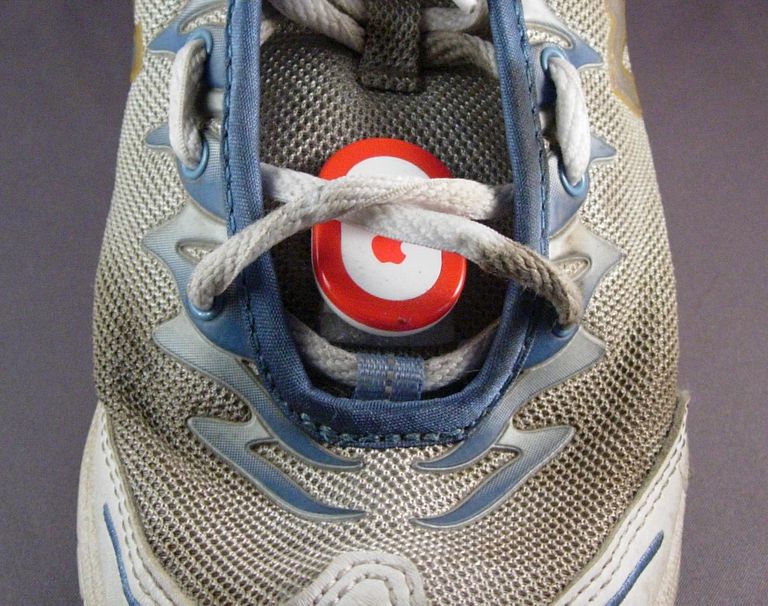 Nike iPod-sensor, Nike -schoenen, Nike -sensor, Stap voor stap, tong schoen